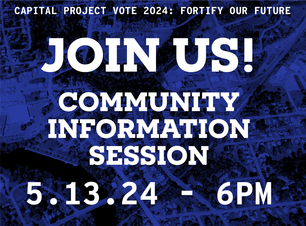  Capital Project: Community Information Session, May 13, 2024 at 6:00 PM